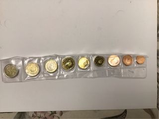 Tira Monedas España 2005 + conmemorativa Quijote