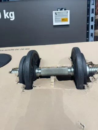 Kit Mancuernas Musculación 20kg Domys