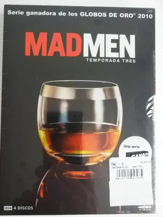 Mad Men Temporada Tres DVD