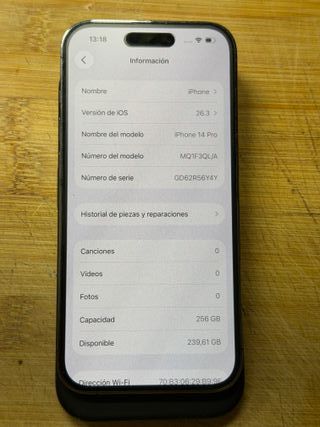 iPhone 14 Pro 256GB Morado