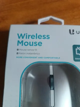 Ratón Inalámbrico UNI MS9937 Blanco