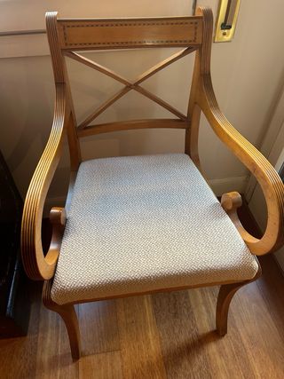 Sillas de comedor madera tapizadas