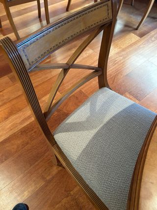 Sillas de comedor madera tapizadas