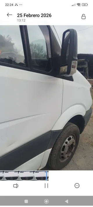 Grúa mercedes sprinter