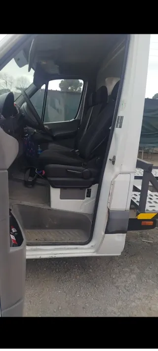 Grúa mercedes sprinter