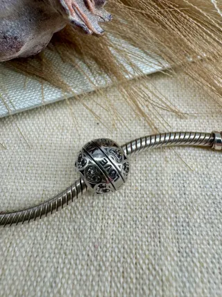 Charm Love You de plata para pulsera Pandora