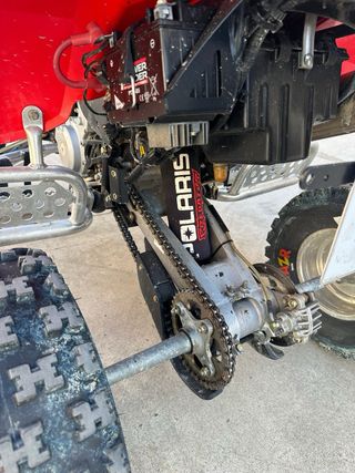 Quad Polaris Predator 500 Rojo