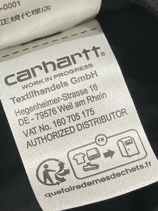 Gorro Cord bucket hat  dark Navy Carhartt