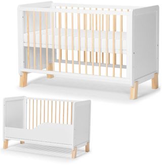 Cuna convertible en cama, incluye colchón ECUS