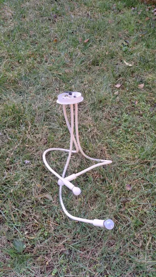 Lampadario da bagno bianco