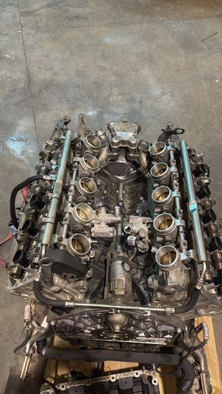 Bloque motor BMW M5 E60 averiado