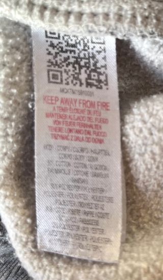 Pantalón chándal McKenzie gris talla XS