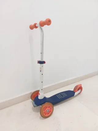 Patinete 3 ruedas con luces Decathlon Oxelo B500