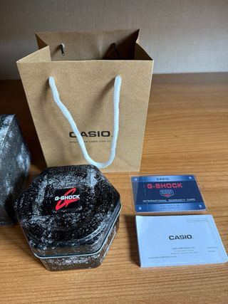 Reloj Casio G-Shock Gris y Turquesa