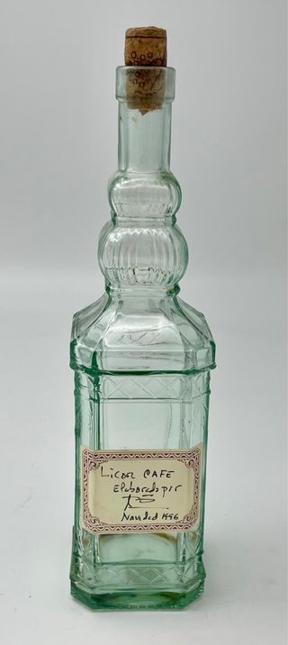 BOTELLA ANTIGUA DE VIDRIO