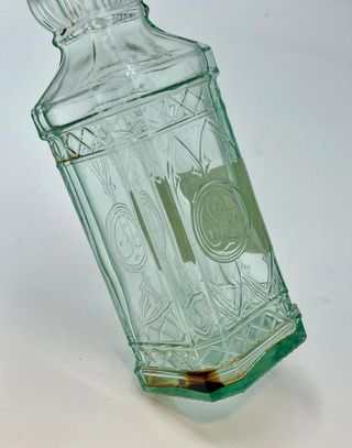 BOTELLA ANTIGUA DE VIDRIO