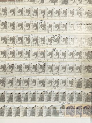 Colección de sellos de Suecia. 1500 sellos aprox.