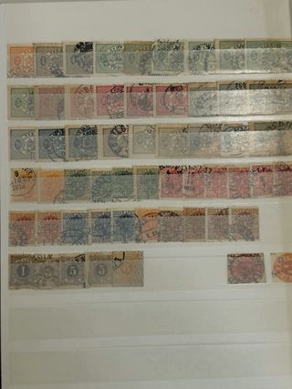 Colección de sellos de Suecia. 1500 sellos aprox.