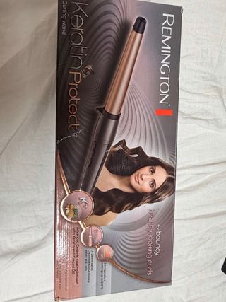 Rizador Remington Keratin Protect Oro/Gris