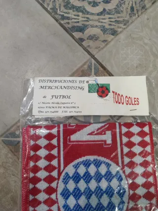 3x2 Bufanda  Bayern Munich oficial