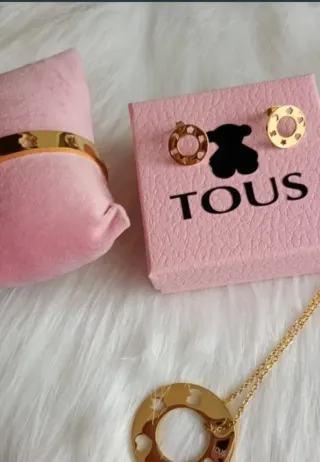 Conjunto Tous 3 Piezas Dorado