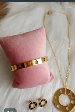 Conjunto Tous 3 Piezas Dorado