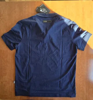 Polo Philipp Plein azul marino talla XL
