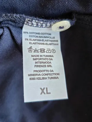 Polo Philipp Plein azul marino talla XL