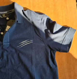 Polo Philipp Plein azul marino talla XL