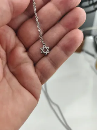 Colgantes Estrella de David y Shemah