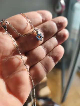 Colgantes Estrella de David y Shemah