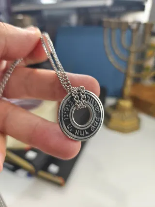 Colgantes Estrella de David y Shemah