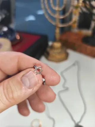 Colgantes Estrella de David y Shemah