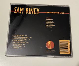 Sam Riney - Lay it on the Line CD