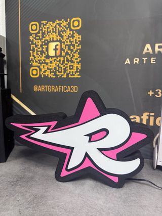 Luminária 3D - Grupos Musical Dos Rosa