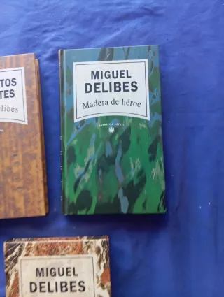 Lote 3 libros Miguel Delibes