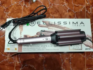 Plancha Ondas Bellissima Pink