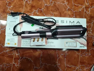 Plancha Ondas Bellissima Pink