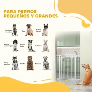 Puerta para Perros Ajustable 76-104 cm
