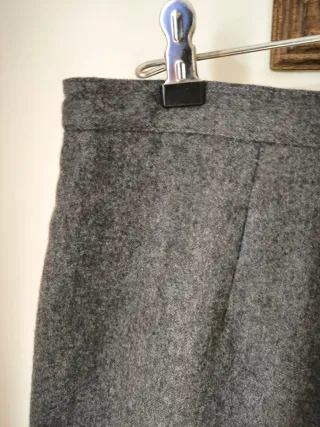 Saia Lã Vintage Feita à Medida