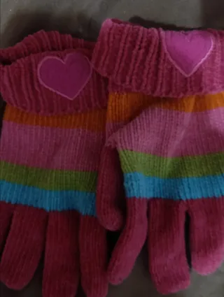 Conjunto Gorro, Guantes y Bufanda niña