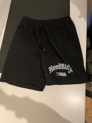 Pantalón corto chándal Hoodrich negro