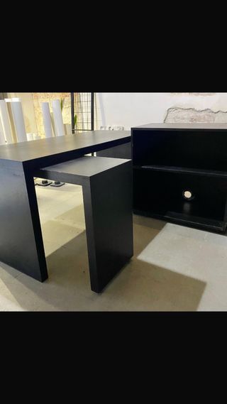 mesa oficina con extension y archivador