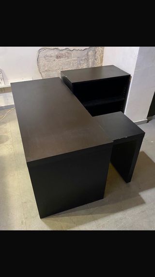 mesa oficina con extension y archivador