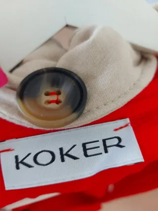 Parka KOKER Roja Talla Única