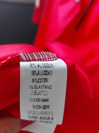 Parka KOKER Roja Talla Única