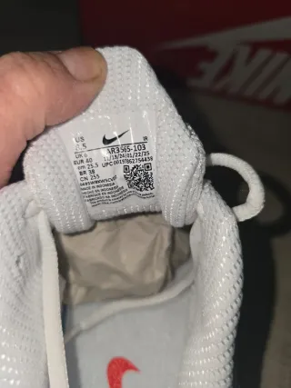 Zapatillas Nike Shox R4 Blancas y Rojas