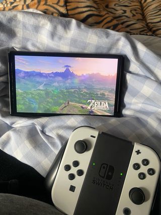 Nintendo Switch OLED Blanca