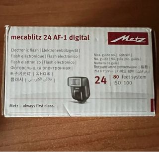 Metz mecablitz 24 AF-1 digital flash + Asta nuovi