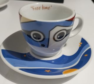 Conjunto 6 Tazas Café Diseño Ojos